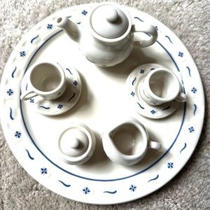 LONGABERGER CC MINIATURE TEA SET